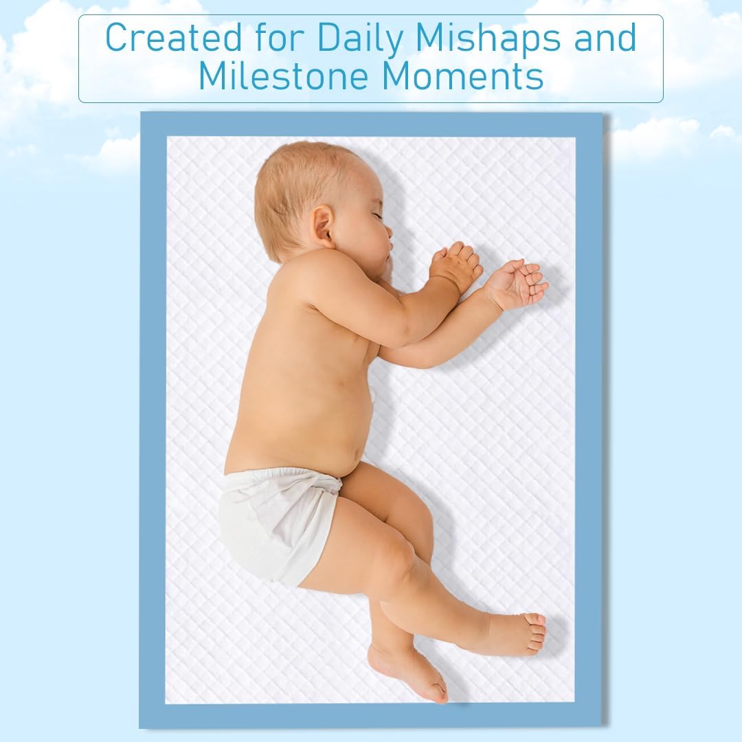 baby disposal changing mats,60x90 cm blue pack of 30 baby disposal changing mats,60x90 cm blue pack of 30