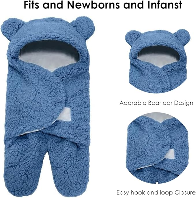 baby swaddle blanket ultra soft hooded swaddling wrap for newborn baby swaddle blanket ultra soft hooded swaddling wrap for newborn