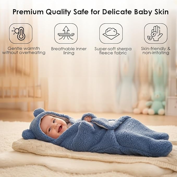 baby swaddle blanket ultra soft hooded swaddling wrap for newborn baby swaddle blanket ultra soft hooded swaddling wrap for newborn