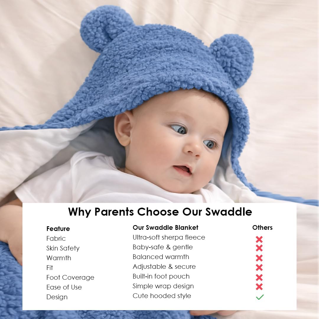 baby swaddle blanket ultra soft hooded swaddling wrap for newborn baby swaddle blanket ultra soft hooded swaddling wrap for newborn