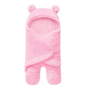 baby swaddle blanket ultra soft hooded swaddling wrap for newborn