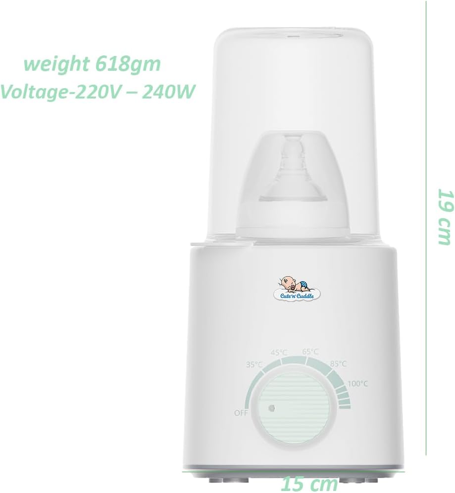 electric portable milk warmer single– dual heating for breast milk & water electric portable milk warmer single– dual heating for breast milk & water