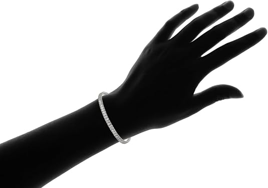 925 sterling silver square cubic zirconia tennis bracelet for women, adjustable bolo bracelet, fine jewelry 925 sterling silver square cubic zirconia tennis bracelet for women, adjustable bolo bracelet, fine jewelry