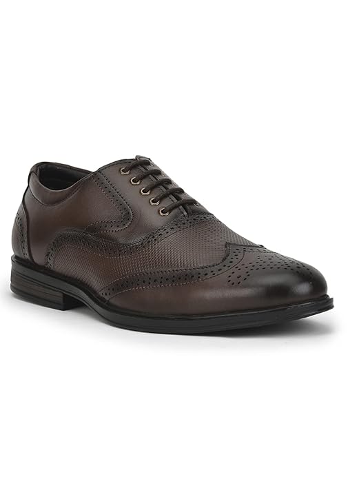 men’s dark brown brogue lace up formal leather shoes men’s dark brown brogue lace up formal leather shoes