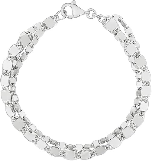 925 sterling silver three strand marina link bracelet – elegant multi layer chain design for women, perfect for wedding, anniversary, party, daily wear & gift for her. 925 sterling silver three strand marina link bracelet – elegant multi layer chain design for women, perfect for wedding, anniversary, party, daily wear & gift for her.