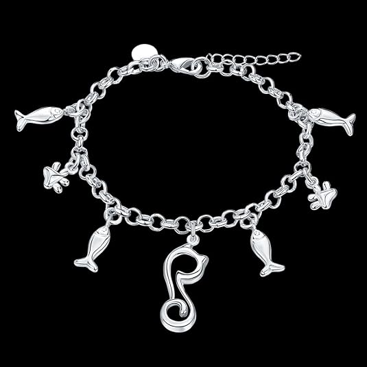 925 sterling silver charm round bangle bracelet for women jewelry 925 sterling silver charm round bangle bracelet for women jewelry