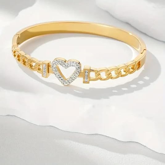 3 carat round cut simulated diamond 925 sterling silver gold plated women’s bangle bracelet for wedding, anniversary, party & daily wear 3 carat round cut simulated diamond 925 sterling silver gold plated women’s bangle bracelet for wedding, anniversary, party & daily wear