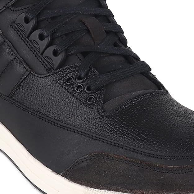 men’s black high top casual leather sneakers men’s black high top casual leather sneakers