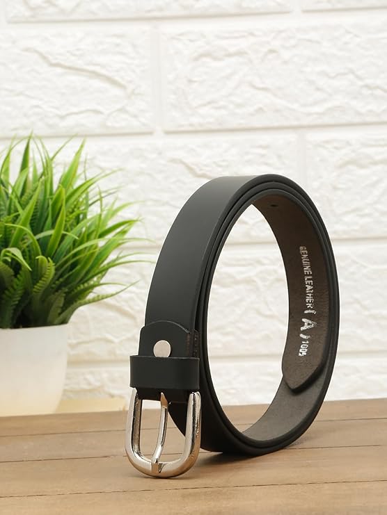 classic black women’s leather belt with silver buckle classic black women’s leather belt with silver buckle