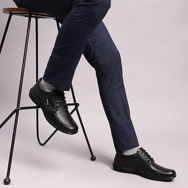 men’s black lace up formal leather comfort shoes men’s black lace up formal leather comfort shoes