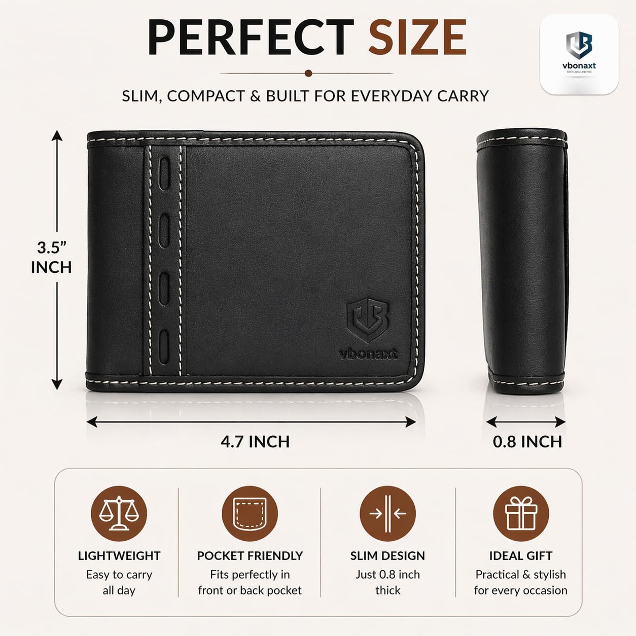 men’s black leather money clip wallet | slim bifold wallet with card holder & cash clip | rfid blocking minimalist wallet men’s black leather money clip wallet | slim bifold wallet with card holder & cash clip | rfid blocking minimalist wallet