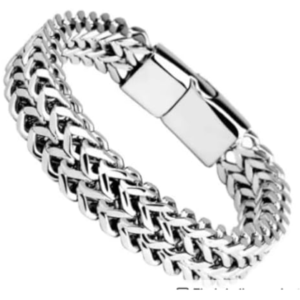 925 sterling silver men's bracelet for wedding, engagement, party & anniversary.