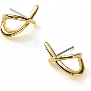 14k gold stud earrings for women – dainty simple gold earrings, elegant everyday jewelry