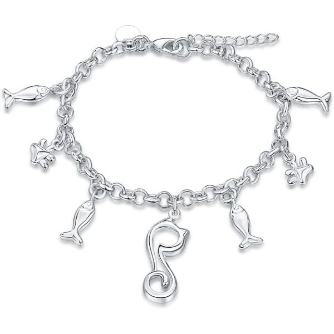 925 sterling silver charm round bangle bracelet for women jewelry 925 sterling silver charm round bangle bracelet for women jewelry
