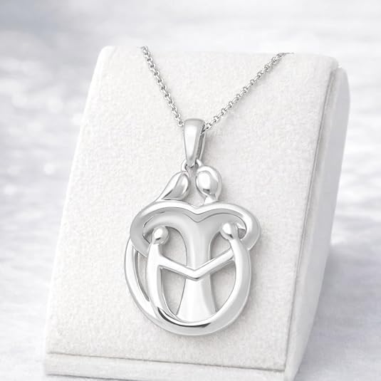 925 sterling silver family heart pendant without chain – polished finish, hypoallergenic, tarnish resistant jewelry for women. 925 sterling silver family heart pendant without chain – polished finish, hypoallergenic, tarnish resistant jewelry for women.