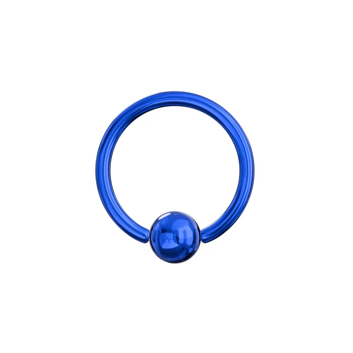 316l surgical steel anodised bcr piercing ring 316l surgical steel anodised bcr piercing ring