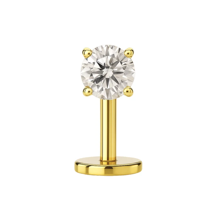 g23 titanium round cz threadless floating belly ring g23 titanium round cz threadless floating belly ring
