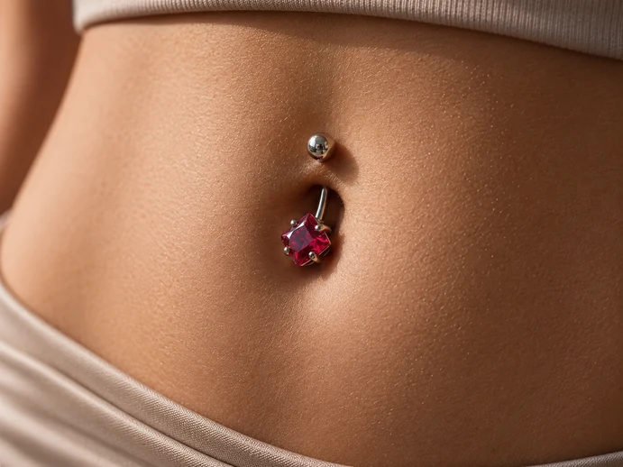 925 sterling silver square cz jewelled non dangle belly button ring 925 sterling silver square cz jewelled non dangle belly button ring