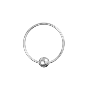 316l surgical steel flexible bcr piercing ring
