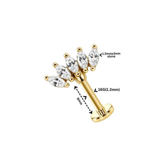 surgical steel marquise bugadi 16g 6mm specs etp290 691x691 surgical steel marquise bugadi 16g 6mm specs etp290 691x691